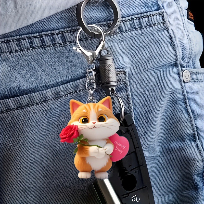 cute acrylic keychain