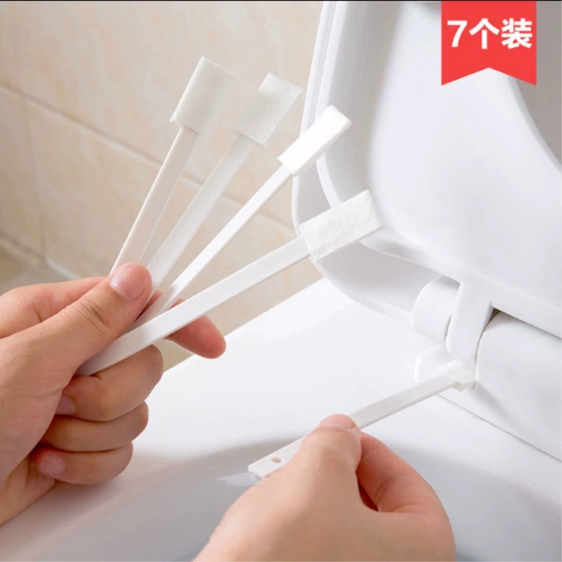 Disposable toilet, brush, changeable set