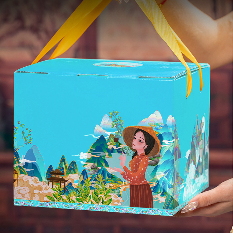 New Tea Jasmine Tea Leaves 500g Green Tea Jasmine Tea Aromatic Type Canned Tea Gift Box for Live Streaming Gifts