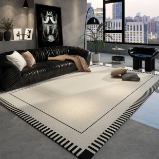 Carpet for Living Room Sofa Coffee Table, Light Luxury Bedside High-End Bedroom Large Area Home Floor Mat Ins Simple Room