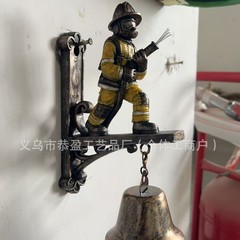 独立站跨境新品Salute to Firefighters Doorbell致敬消防员门铃