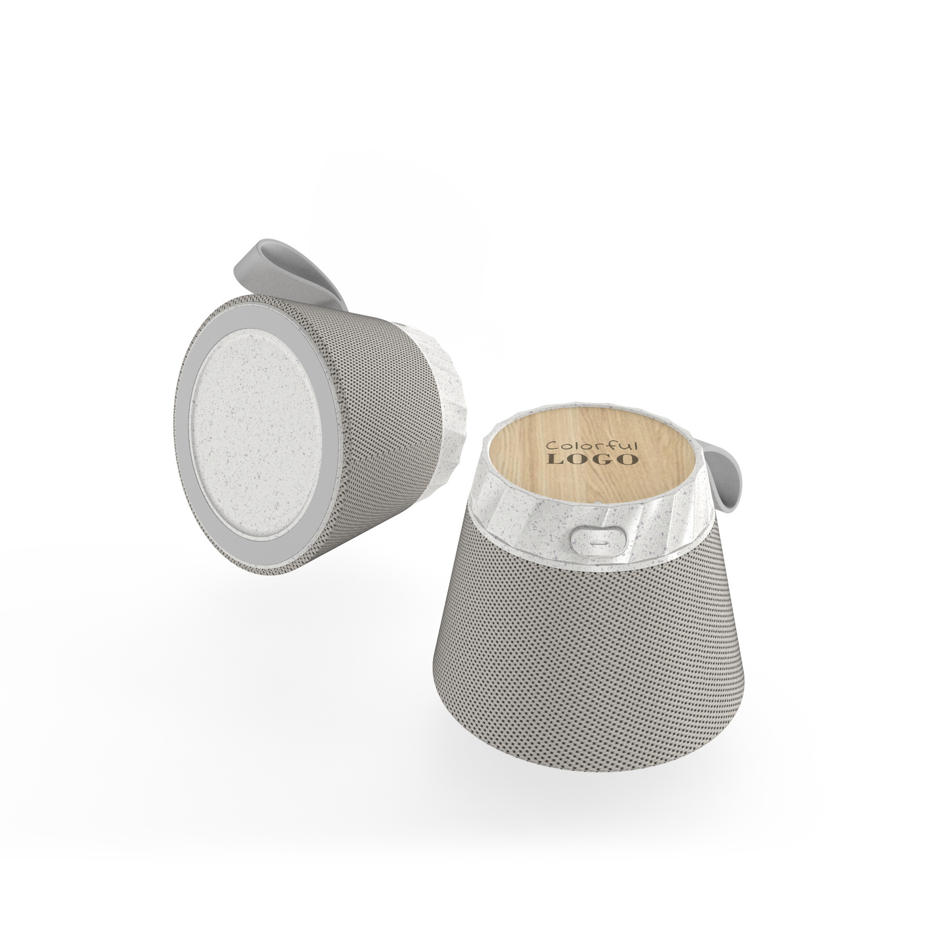 Draagbare bluetooth speaker met magnetische telefoonhouder_voghion.com