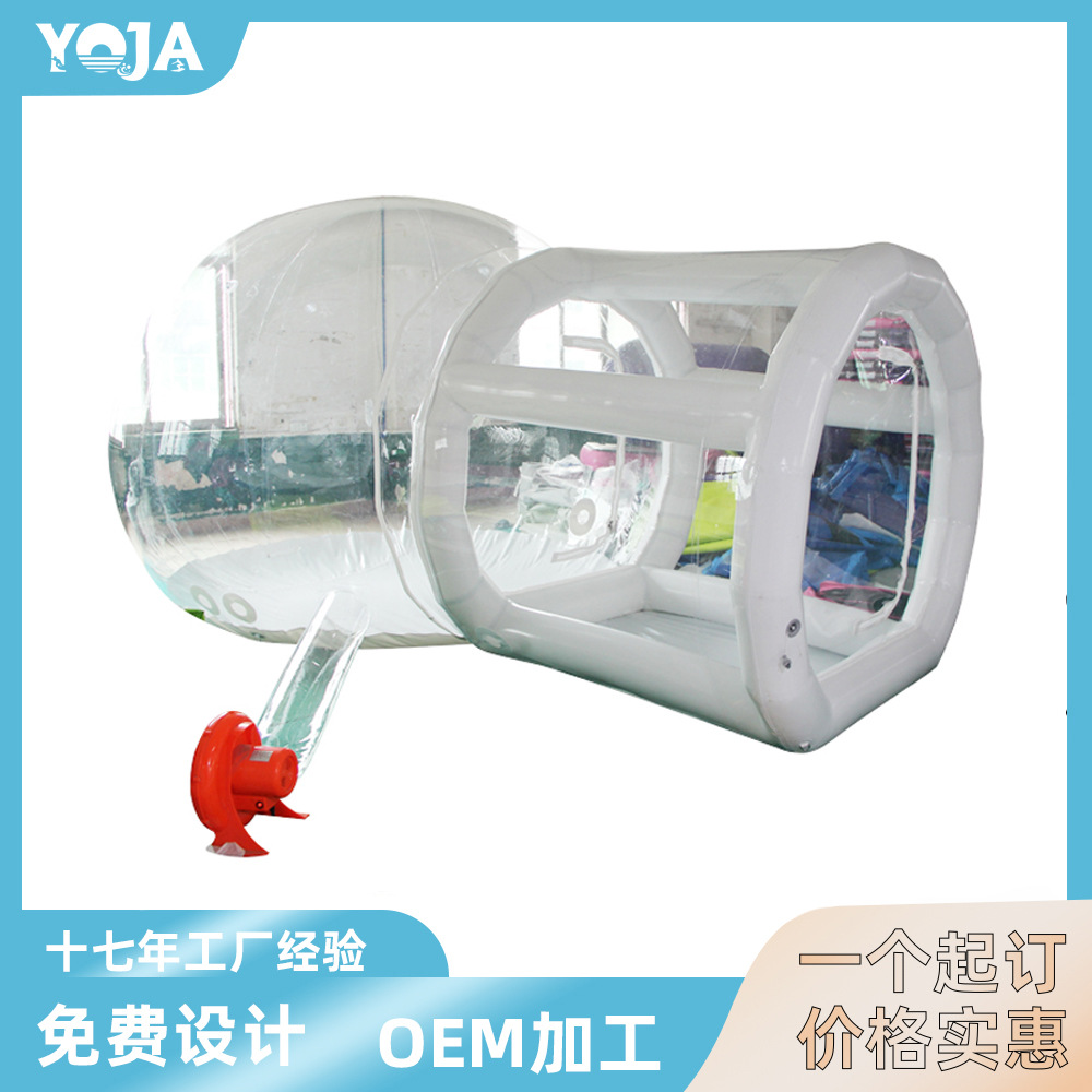 景区度假村球形充气帐篷网红泡泡屋星空透明酒店篷房充气帐篷批发