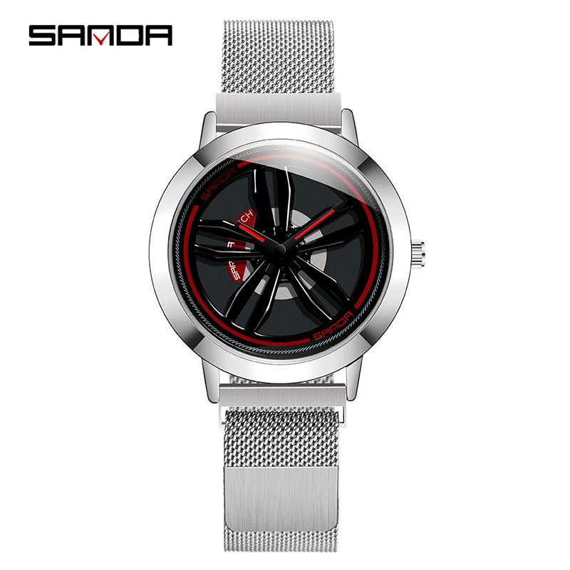 1009m 블루 스케일리스 실버