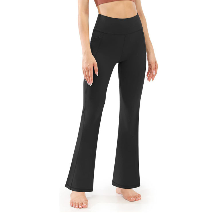 Full Length Pants Length Twilled Satin Fabric Type Basic Sport Style Solid Color Twilled Satin Active Bottoms Leggings