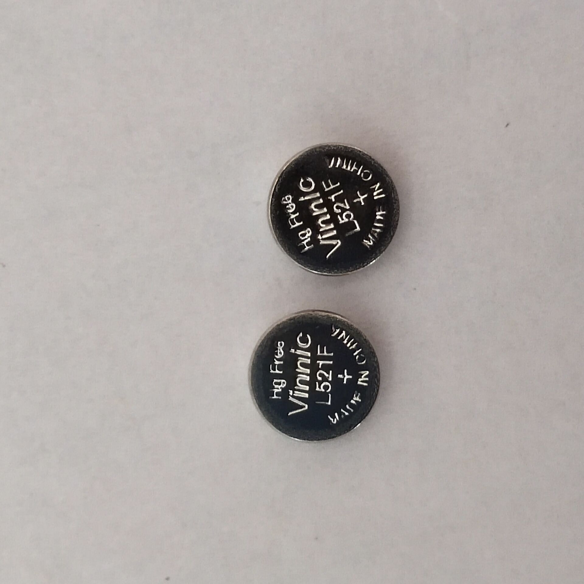 高容量L521F纽扣电池1.5V锌锰电池