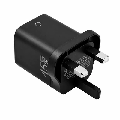 lighter, factory wholesale, Mobil şarj cihazları - 45w-british-standard-black