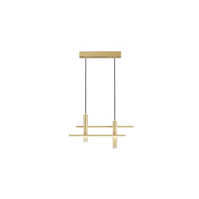 Minimalista una palabra lámpara de comedor lujoso postmoderno estudio creativo diseñador de oficina barra de mesa de comedor lámpara larga