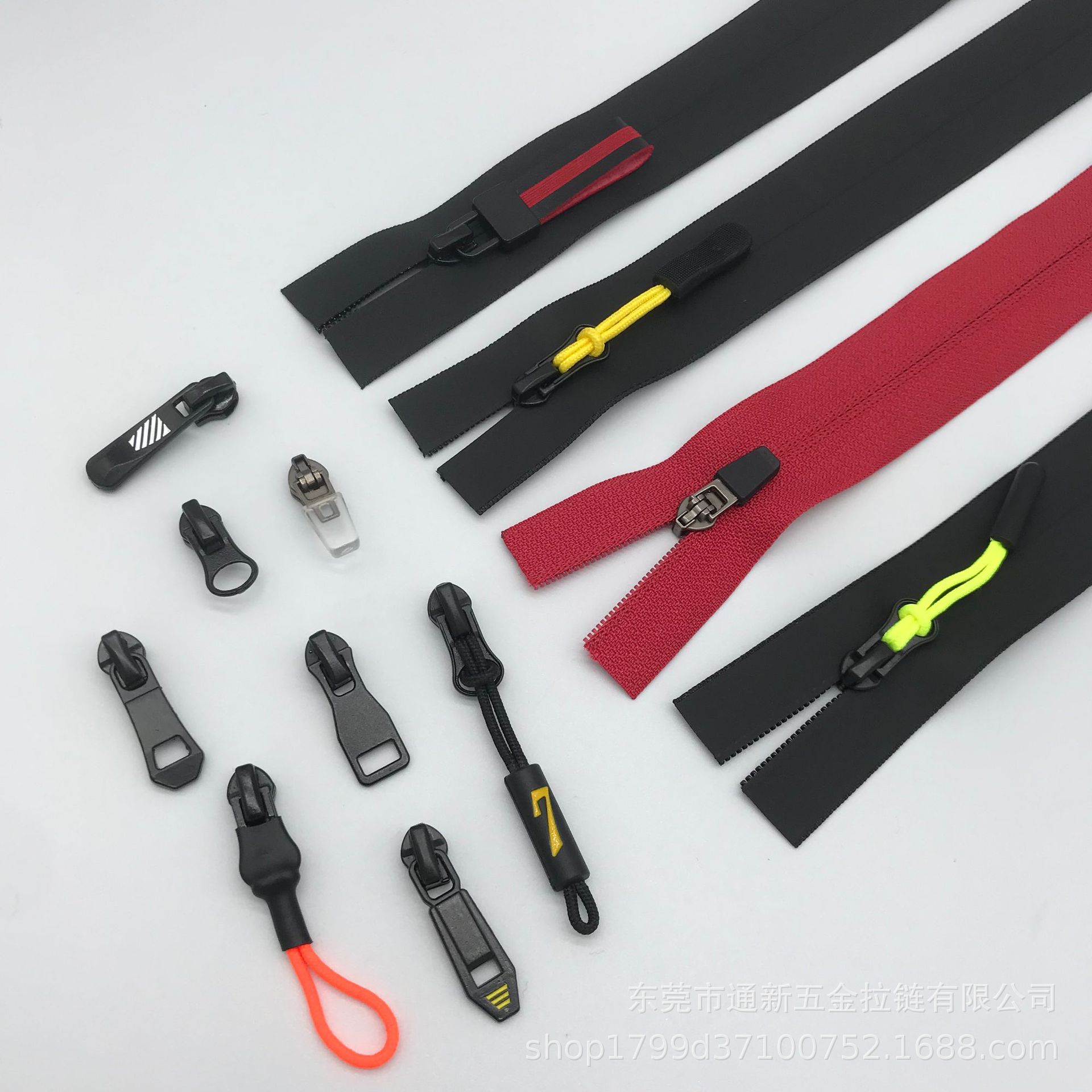 3#号尼龙防水拉链 运动服口袋拉链韩版TPU弹簧头防水拉链箱包辅料