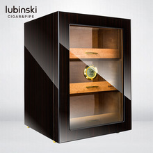 鲁宾斯基雪茄盒三层透视窗雪松木雪茄柜LUBINSKI雪茄展示保湿盒