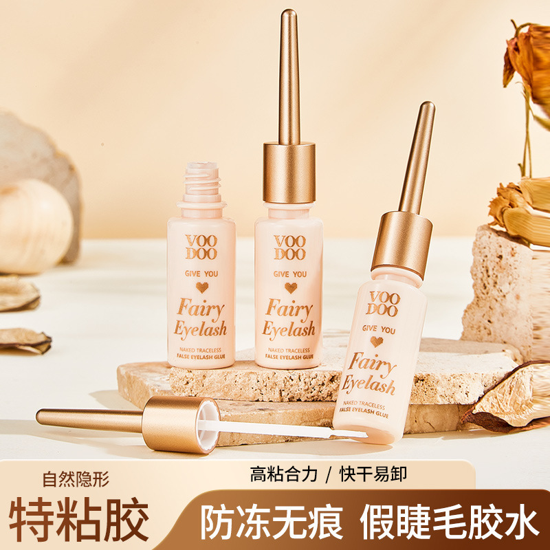Voodoo Special Glue for False Eyelashes, Natural and Long-Lasting, Lightweight, Gentle, Non-Irritating, Waterproof, Super Sticky, Wholesale