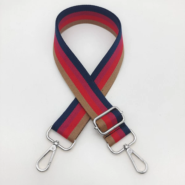 Red and blue strips + silver hook