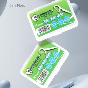Disposable Dental Floss Stick, Ultra-Fine Portable Dental Floss, Individually Packaged Toothpick, Family Pack, Tooth Gap Cleaning Artifact