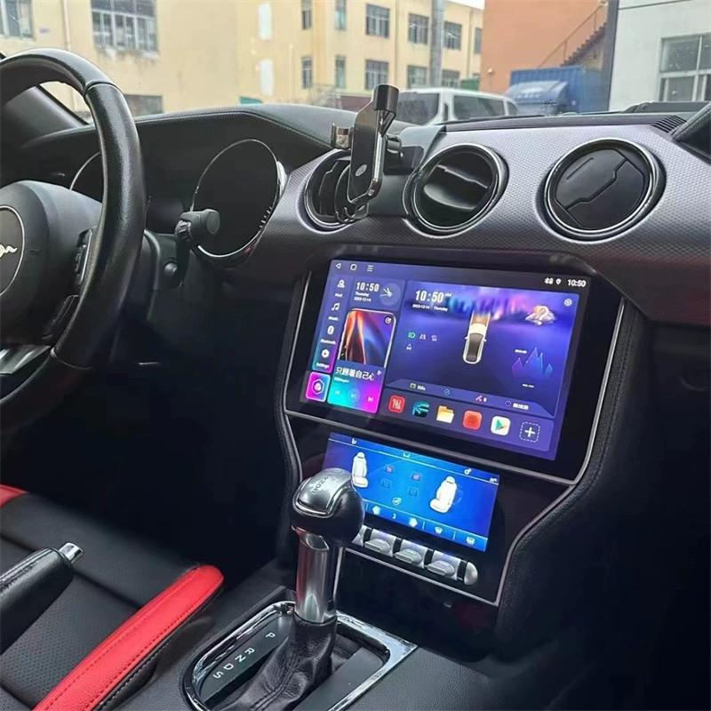 Подходит для Ford Mustang 2015–2021, Android-навигатор 11,5" + 6,95" окта‑кор, 8+256 ГБ