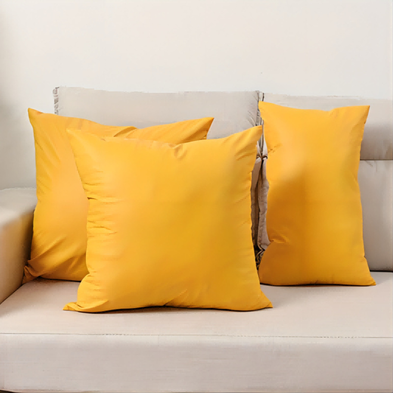 Transfronteriza Amazon Venta caliente cómodo moderno simple pu funda de almohada sofá respaldo funda de almohada sin almohada funda de almohada