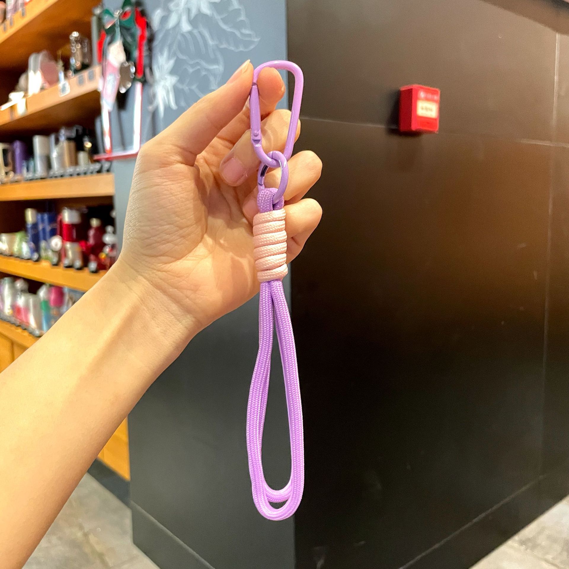 Unlabeled double rope-medium purple