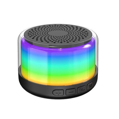 新商品の透明な懸濁ブルートゥースの音響のまぶしい照明の知能の瑠璃のスピーカーの高品質の音質の大きい音量のサブウーファ|undefined