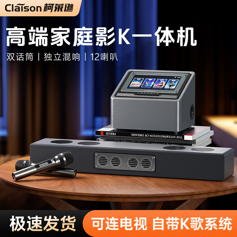 Bluetooth Speaker Home Ktv Audio Integrated Microphone Smart Karaoke Machine Tv Karaoke Karaoke Wireless Microphone