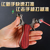 Metal street slingshot with flat rubber bands with laser, new collection, infra-red laser sight, wholesale