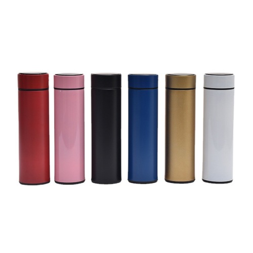 Creative new 304 stainless steel thermos cup, intelligent digital temperature display, handy cup, business office portable water cup