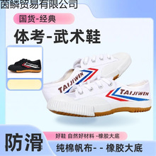 休闲太极文飞跃武术鞋太练功训练帆布鞋体育慢跑运动鞋包邮供应链