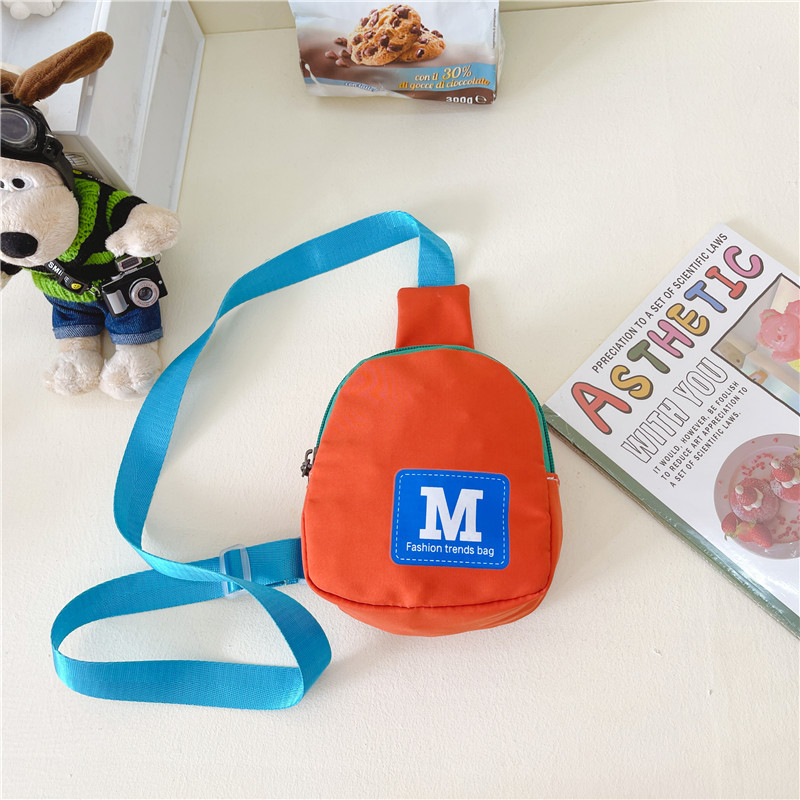 Moda estilo coreano bolso de los niños bolsa de mensajero de los muchachos hip hop pequeña bolsa de moda guapo estilo coreano bolso de la cintura del pecho del bebé