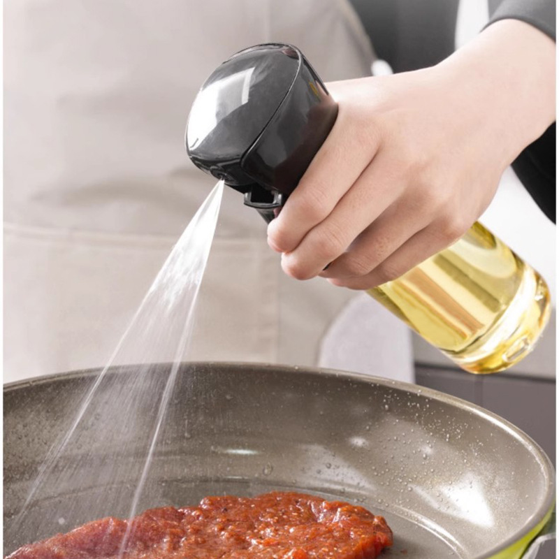 家庭用押圧式オイル缶噴霧オイル缶キッチンオイルボトルスプレー焼き透明油缶卸売り|undefined