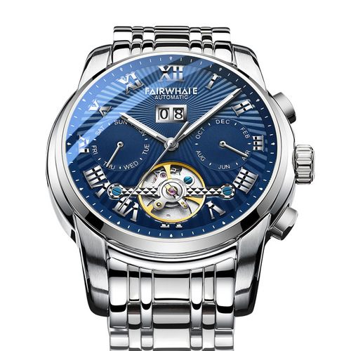 Mark Huafei watch men's mechanical watch high-end mechanical watch tourbillon hollow men's watch luxury watch