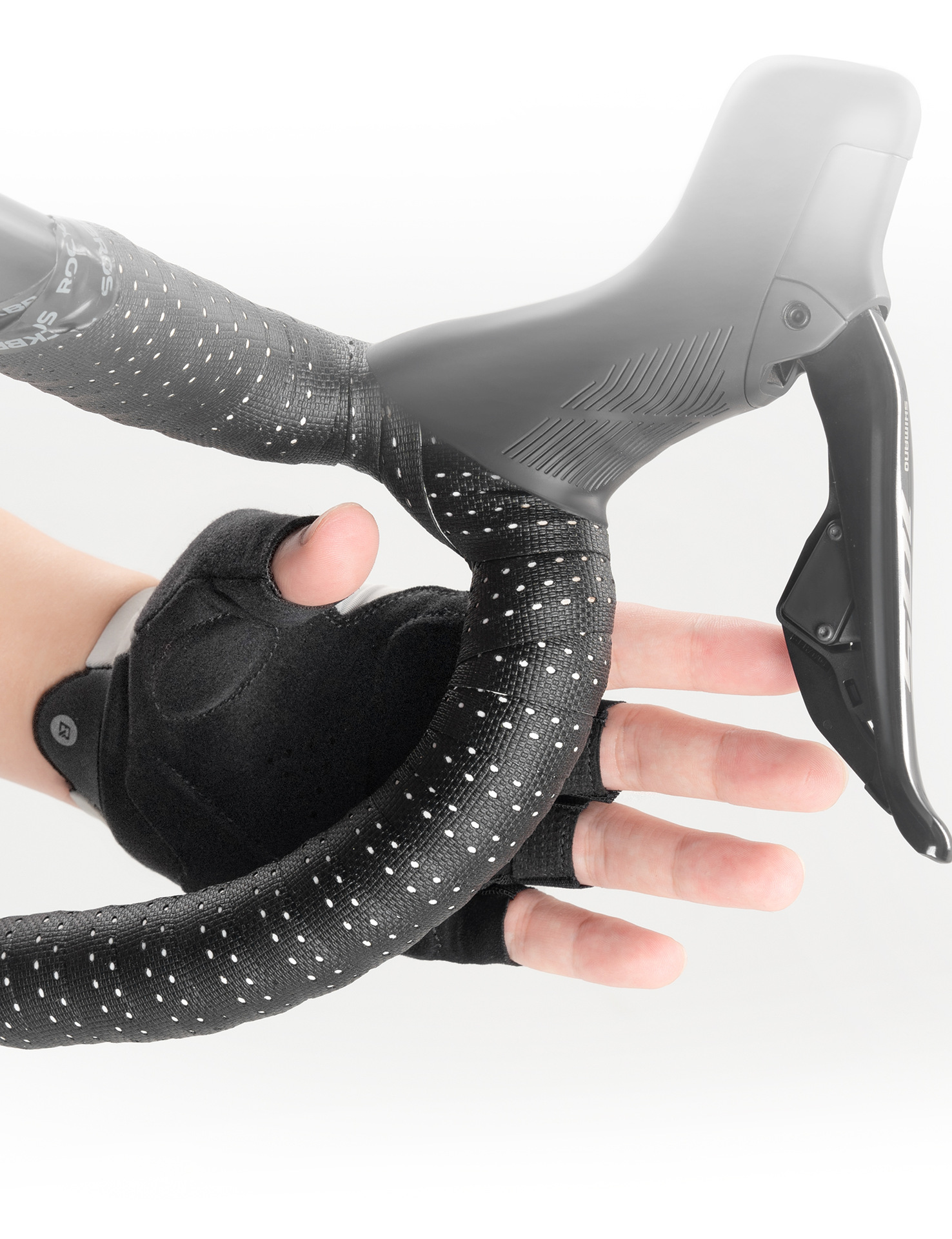 Gants de cyclisme Rock Brothers pour VTT, mi-longs, à doigts courts, antidérapants et absorbant les chocs, unisexes._voghion.com
