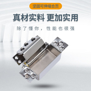 Custom Adjustable Iron Hinge Screw Fixed Steel Door Hidden Hinge Rugged Retractable Hinge