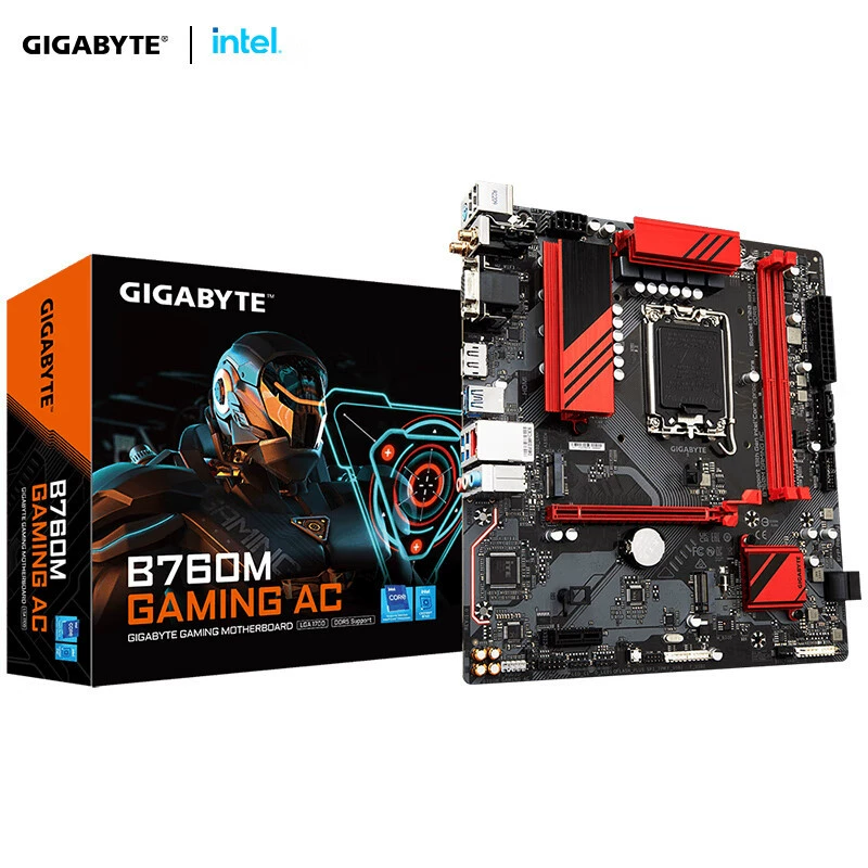 Игровая материнская плата Magic Eagle B760M GAMING AC для DDR5, Intel B760, LGA 1700