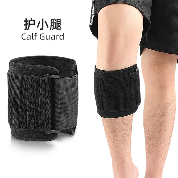 Cross-border Sports Fitness Protector Size Leg Sleeve Built-in Pressure Pad Basketball Running Shock Absorption and Pressure Reduction Adjustable Shaping Leg Guard