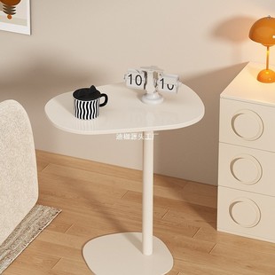 Minimalist Sofa Side Table Small Table Coffee Table Rock Board Storage Rack Living Room Movable Bedside Table Balcony Small Tea Table