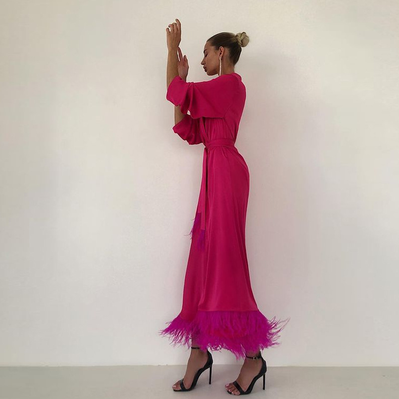 tassel slim sling dress two-piece set nihaostyles wholesale clothes NSYLY104119