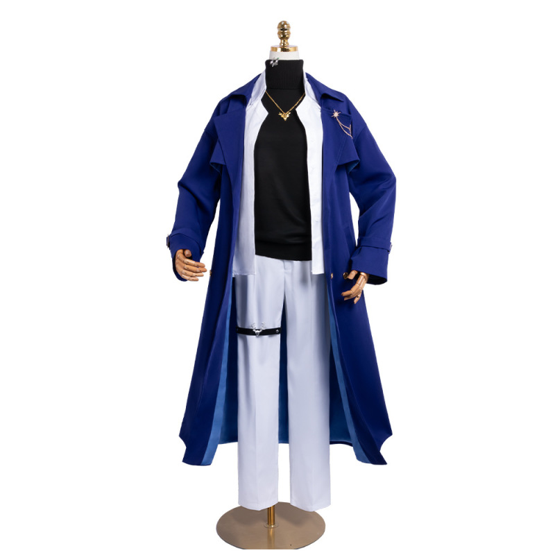 星穹铁道cos服 游戏动漫服瑞幸联动瑕蝶白厄cosplay万圣节服装|undefined