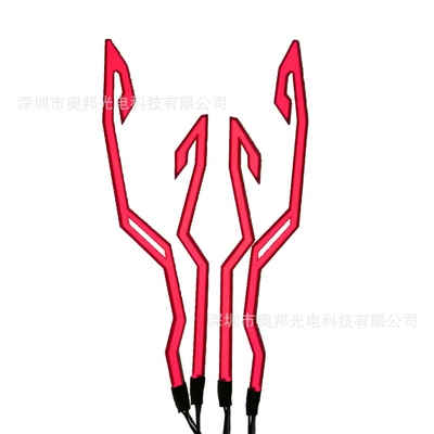 Cold light sheet Strip El Cold Light Luminous - one-to-four-red