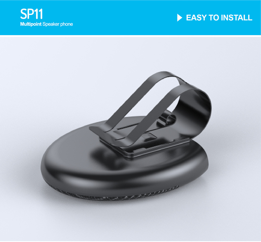 Cross-Border New Sp11 Car Bluetooth Hands-Free Automatic Switching Siri Voice Control Sun Visor Car Hands-Free