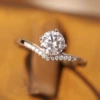 Princess crown ring for women