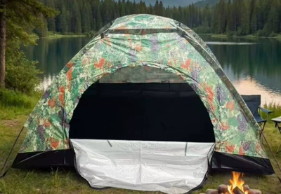 Avtomobil dam çadırları, Single and double person tent - double-door-starry-sky-camouflage-1-person-21m