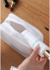 Unbranded Japanese Style Waterproof Travel Toothbrush and Makeup Bag Bathroom Shower Storage Bag Travel Tote