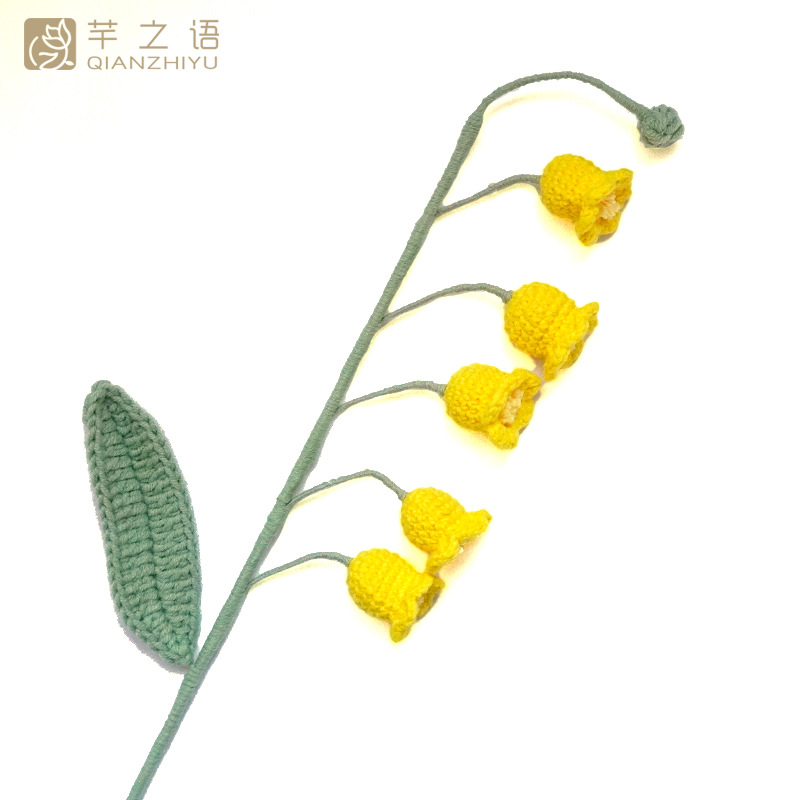 Producto terminado-pequeño Lily amarillo