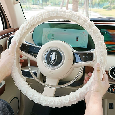 Car Steering Wheel Cover Fabric Steering wheel cover