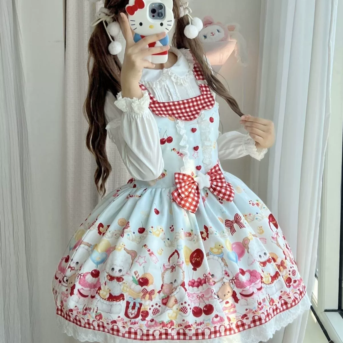 Оригинальные универсальные подтяжки, стиль Lolita, Lolita Jsk