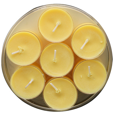 定制4小时植物酥油灯无烟莲花香薰蜡烛灯家用供佛菩提长明灯批发|ms