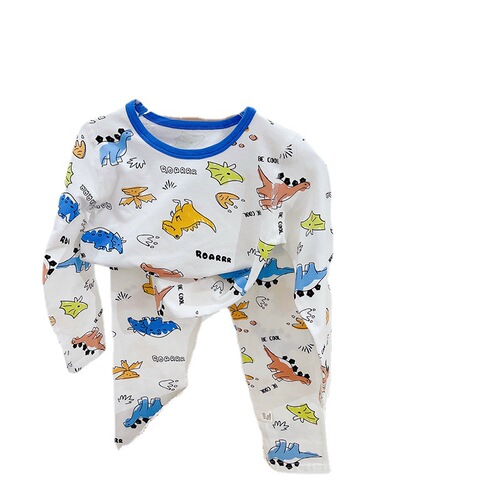 Small size one piece dropshipping children's Lycra suit boneless ginger underwear two pieces long sleeve boys and girls manufacturer wholesale