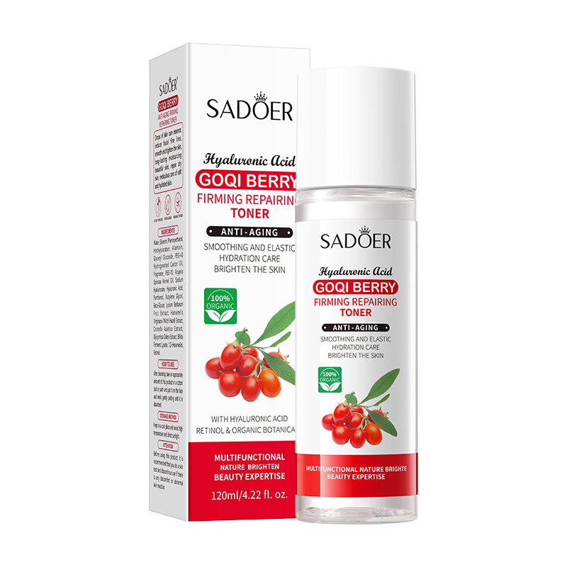 Volledig Engels SADOER Goji Berry Anti-rimpel Verstevigende Reparatie Toner Hydraterend Hydraterend Water_voghion.com