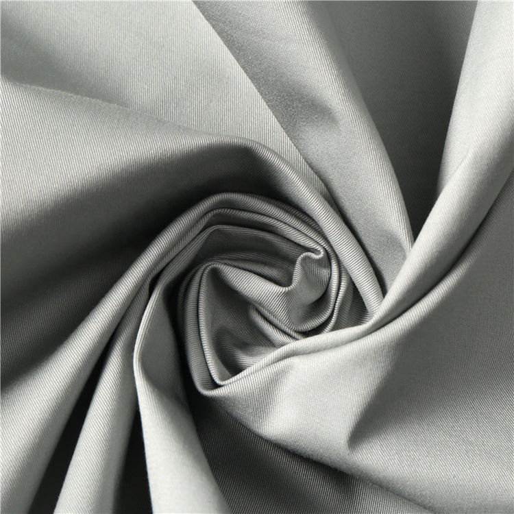 Nuevo algodón spandex tela de mezcla de ropa duradera tela de vestido tela elástica de alta densidad