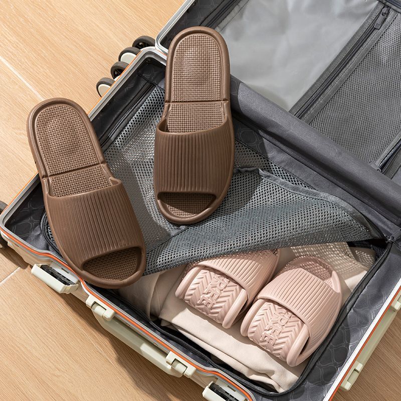 Travel Slippers for Women, Foldableable, Portable, Travel, Beach, Business Trip, Disposable Hotel Bathing, Non-Slip Slippers for Men