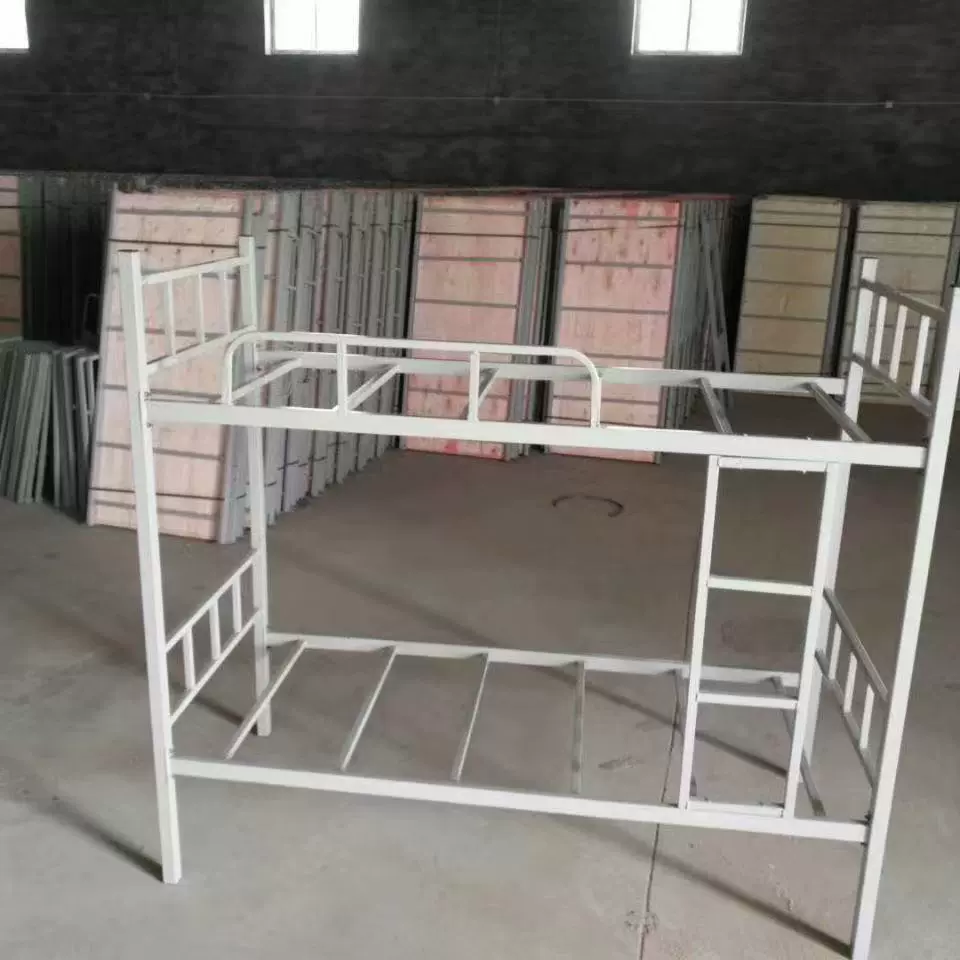 工厂员工高低床学生床不摇晃宿舍上下铺铁架床双层连体床双层铁床