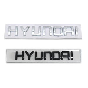 Modern İngilis Loqosu Huatai Santa Fe modifikasiya olunmuş Hyundai metal avtomobil loqosu, arxa nişan